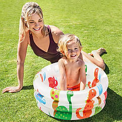 Басейн "Динозаври" Intex 57106NP з надувним дном на 33 літри