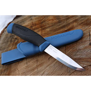 Ніж Mora Mora Morakniv Companion Navy Blue неіржавка сталь Original, фото 2