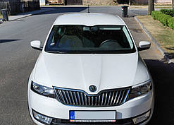 Спойлер лобового скла Skoda Rapid 2012-