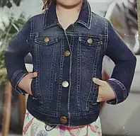 Дитячий джинсовий піджак для дівчинки