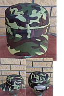 Кепка военная, тактическая армейская камуфляжная, размер регулируется