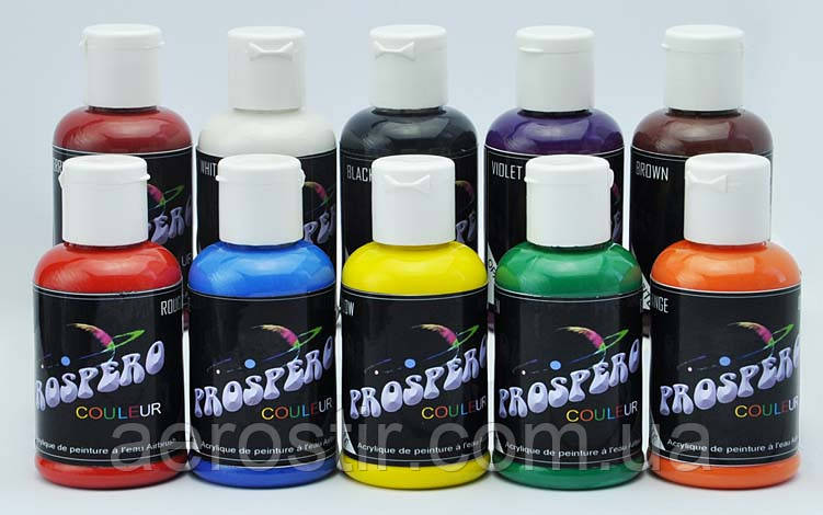Фарби для аерографії Prospero acrylic base 10-60, фото 1