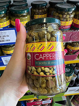 Каперси 🤩 у винному оцті "Capperi" 300 гр. Італія
