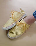 Мокасини кеди літні повітропроникні жіночі, фото 6