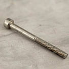 Гвинт М3х35 c внутрішнім шестигранником Inbus DIN 912 з нержавіючої сталі А2, фото 3