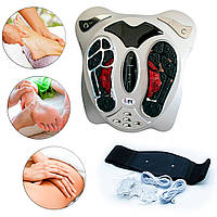 Електричний масажер для ніг та попереку Health Protection Instrument міостимулятор | микротоковый массажер