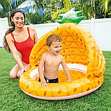 Дитячий надувний басейн Ананас на 45л Intex якісний для дому, фото 3