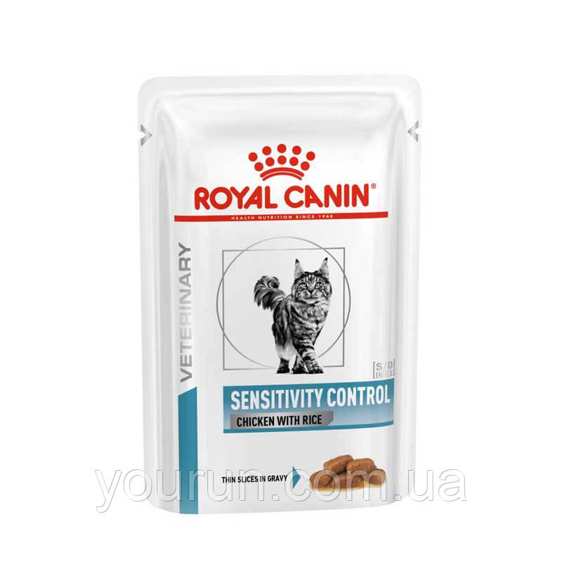 Royal Canin Sensitivity Control Feline-Корм для кішок при непереносимості кормових продуктів, з куркою 85 гр