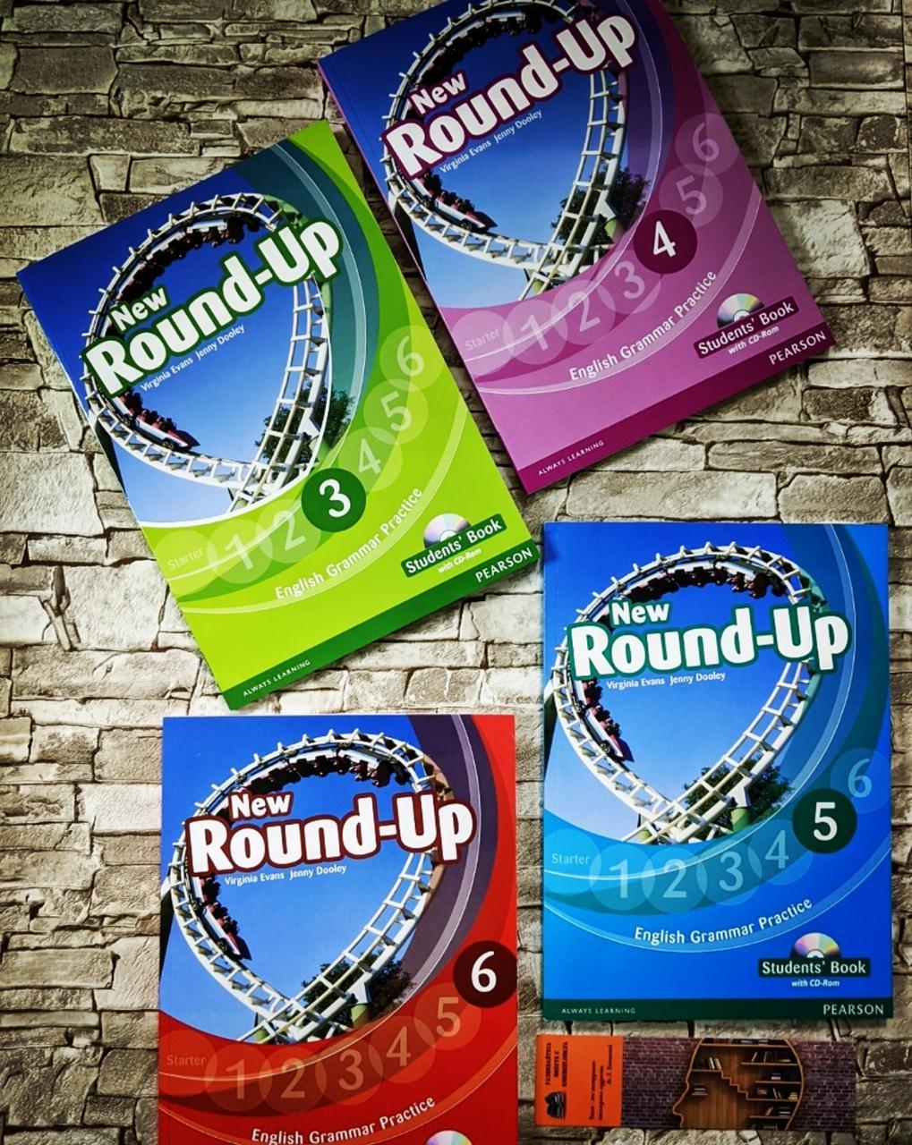 Набір книг New Round-Up: student's Book: Level 3, 4, 5, 6 Граматика англійської мови Pearson