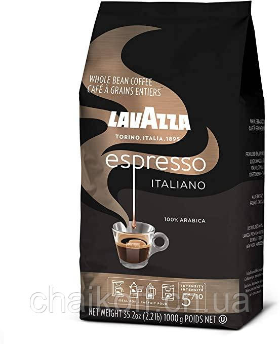 Кава в зернах Lavazza Caffe Espresso 1000 г (Італія), фото 1