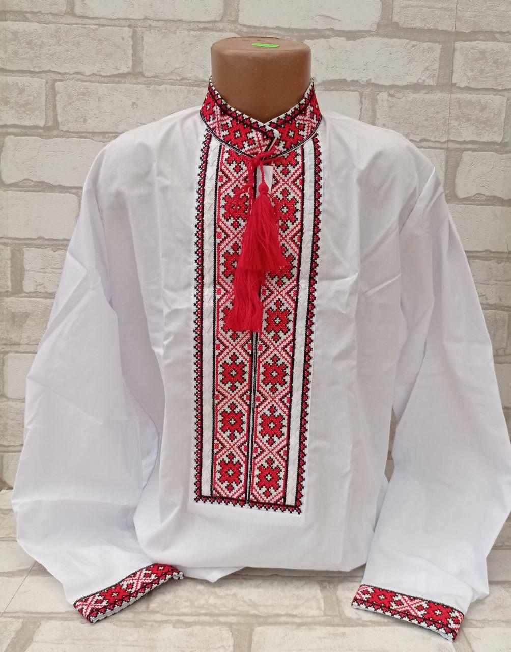Підліткова сорочка вишиванка "Лавр", поплін, зріст 146-152 см