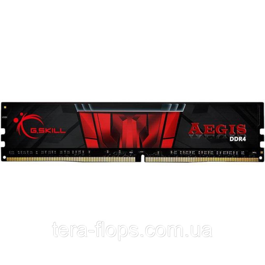 Оперативна пам'ять DDR4 4GB/2400 G.Skill Aegis (F4-2400C17S-4GIS) (D)