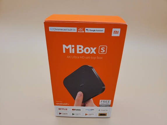 Приставка Smart TV Xiaomi 4K Mi Box S 2/8 GB (MDZ-22-AG) (Міжнародна версія), фото 1