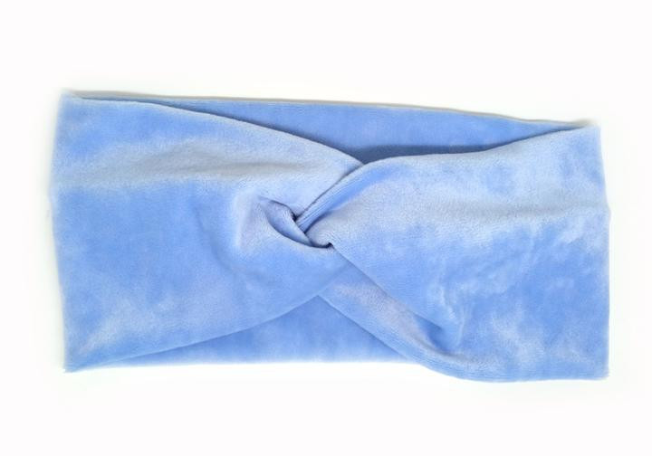 Пов'язка для волосся для спорту велюрова, фото 1