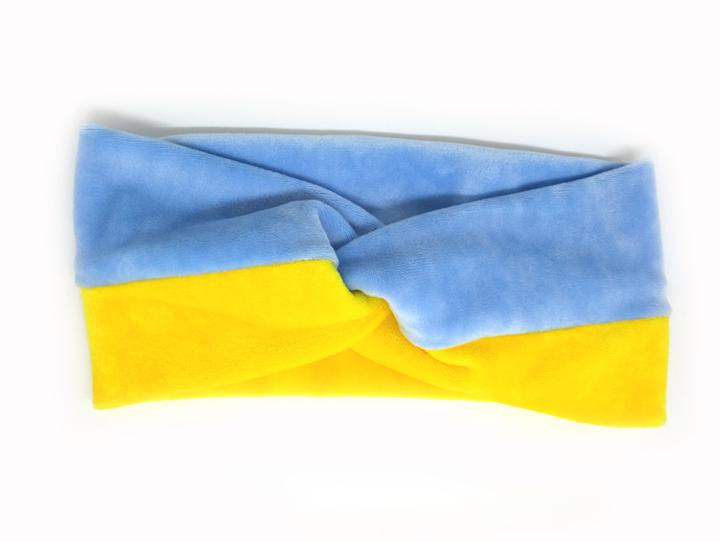 Пов'язка для волосся для спорту в українському стилі, фото 1