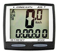 Велокомп'ютер LONGUS AX-1, 8 ф-й  (чорн) Special Edition 804764