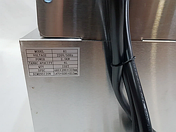 Фритюрниця Rainberg RB 7152 електрична професійна 3200W 8L, фото 3