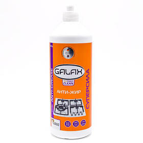 Засіб для видалення жиру з кухонних поверхонь галакс Galax das Power Clean, 500л  (запаска)
