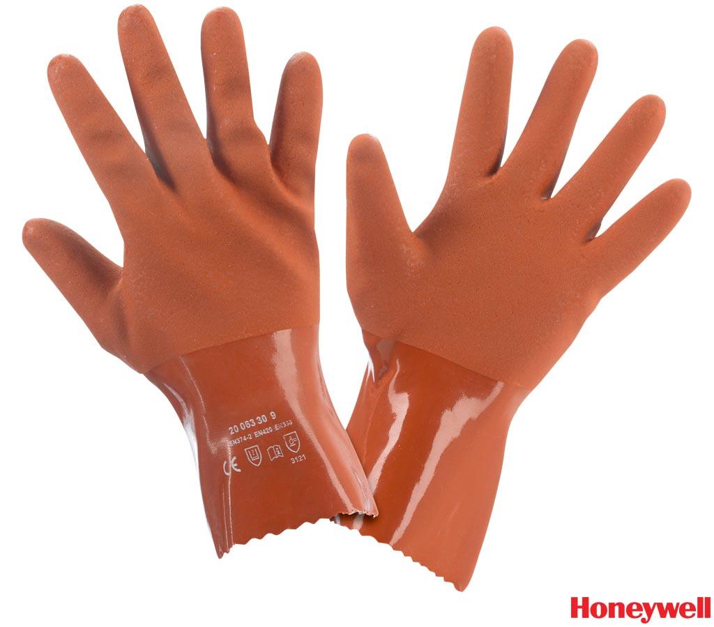 Рукавиці робочі покриті ПВХ HONEYWELL HW-REDGRIP C, фото 1