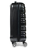 Валіза Airtex ручна поклажа S полікарбонат чорна 55х36х20см/35л/2.4кг, фото 5
