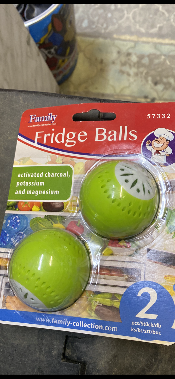 Поглинач запахів для холодильника Fridge Balls (Фрідж Болс) Оригінал