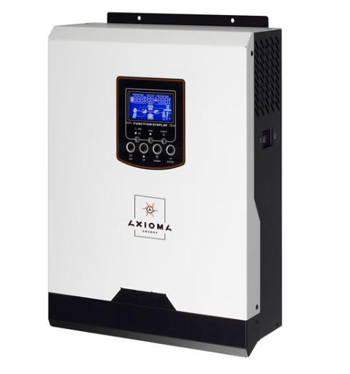 AXIOMA energy ІSPWM 2000 гібридний ДБЖ 2000ВА 24В контролер ШІМ 50А, фото 1
