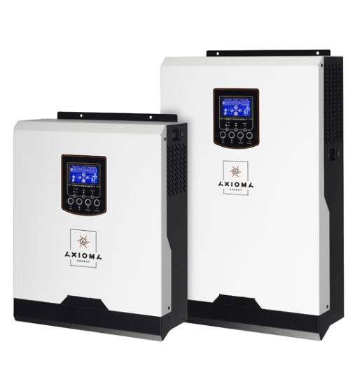Гібридний ДБЖ з чистим синусом Axioma energy 5000Вт 48В + контролер ШІМ ІSPWM 5000 50А для будинку