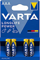 Батарейка Longlife Power AAA 4шт Alkaline 1.5V Varta