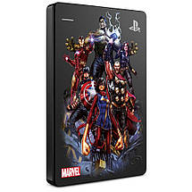 Зовнішній жорсткий диск Seagate PS4 Marvel Avengers USB 3.0 Game Drive ємністю 2 ТБ, фото 4