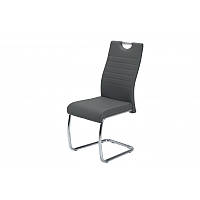 Обеденный стул для дома Master dark grey ткань темно-серая металлическая рама