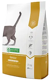 Natures Protection SENIOR корм для літніх кішок від 10 років, 2 кг