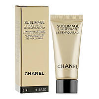 Очищувальна гель-масло для зняття макіяжу з обличчя та очей Chanel Sublimage L'Huile-En-Gel De Demaquillage 5ml