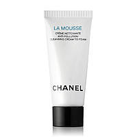 Очищающий пенящийся крем с защитой от загрязнений окружающей среды Chanel La Mousse 5ml