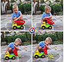 Дитячий іграшковий самоскид "Титан ТехноК" 0991 з відкидним кузовом, фото 3