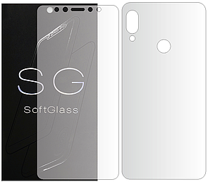 Бронеплівка для Lenovo K5 Pro комплект: для передньої і задньої панелі зносостійка поліуретанова SoftGlass