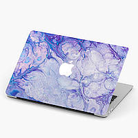 Чехол пластиковый для Apple MacBook Pro / Air Мрамор (Marble) макбук про case hard cover Поликарбоната, Pro 14.2 A2442, Marble, Чехол, Защелки