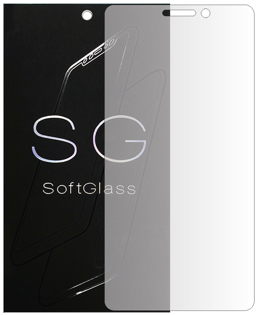 Бронеплівка для Lenovo Vibe p1m на екран зносостійка поліуретанова SoftGlass, фото 1