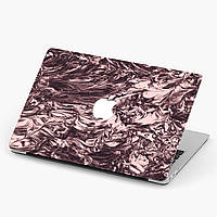 Чехол пластиковый для Apple MacBook Pro / Air Текстура розового золота (Rose gold texture) макбук про case Air 13 A1466 / A1369