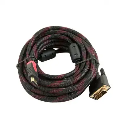 Відео кабель HDMI/DVI 2 ферит. 10 м, фото 2