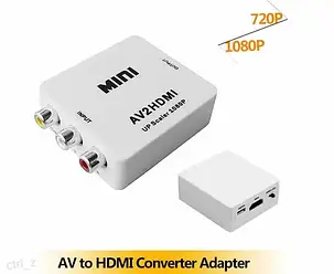 Конвертер AV на HDMI 1080p, фото 1