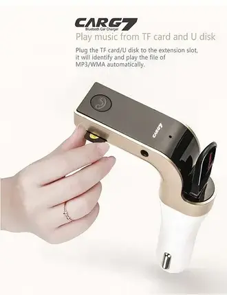 FM - модулятор G7 Bluetooth, фото 2