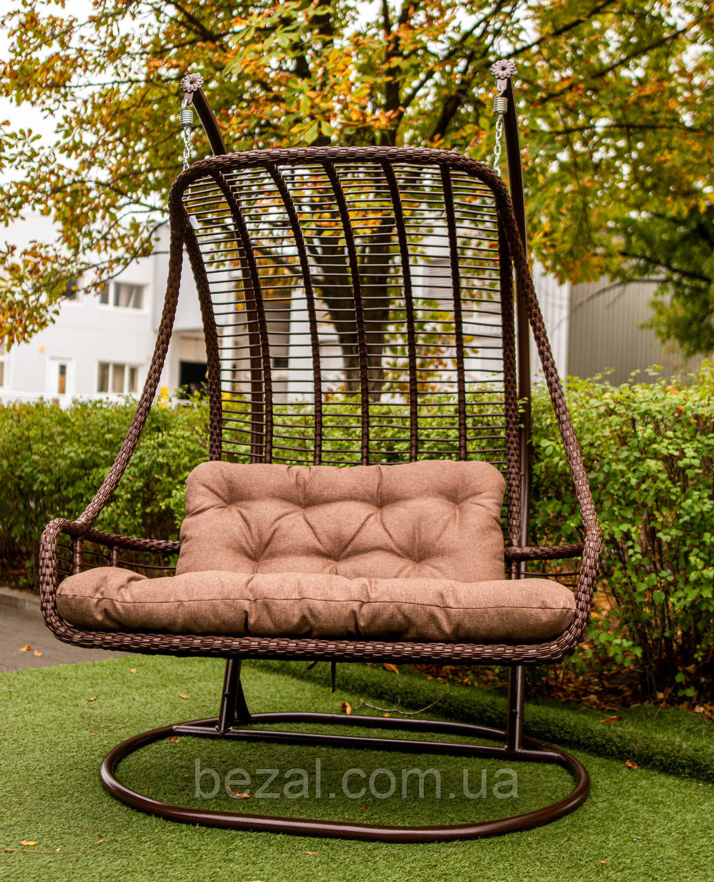 Садовое подвесное кресло Дуэт - фото 1 - id-p1619453237