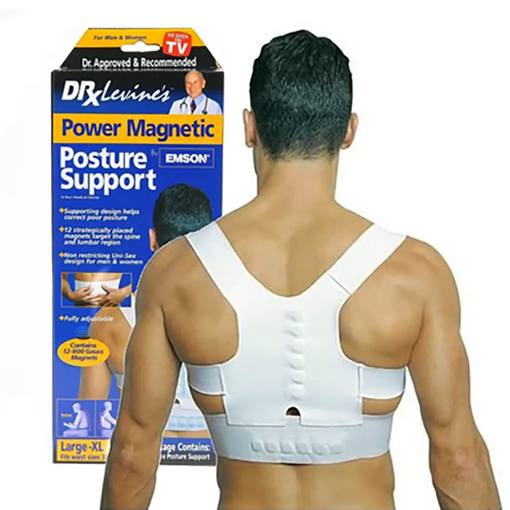Магнітний коректор постави для спини Power Magnetic Posture Support
