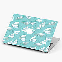 Чохол пластиковий для Apple MacBook Pro 14.2 A2442 Паперовий літак (Paper plane) макбук