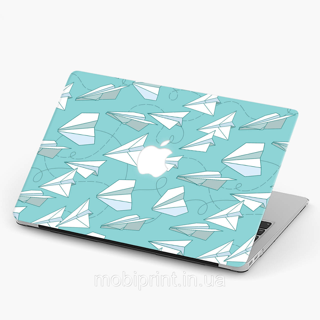 Чохол пластиковий для Apple MacBook Pro 14.2 A2442 Паперовий літак (Paper plane) макбук