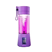 Портативний usb блендер на 6 ножів Juicer (кольори в асортименті), фото 2