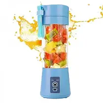 Портативний usb блендер на 6 ножів Juicer (кольори в асортименті), фото 3