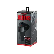 Автомобільний зарядний пристрій REMAX 3USB ALIENS, фото 3