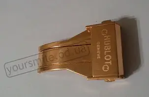 Застібка метелик для годинників 18 мм hublot big bang HUBLOT Big Bang Gold, фото 2
