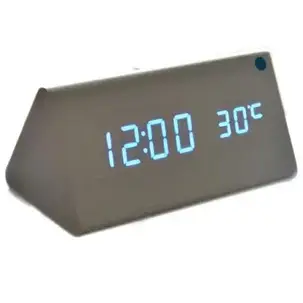 Електронні годинники настільні 1301 ( синя підсвітка), фото 2